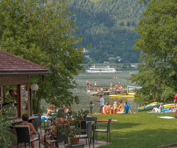 Strandpavillon am Campingplatz am Ossiacher See von Seecamping Berghof